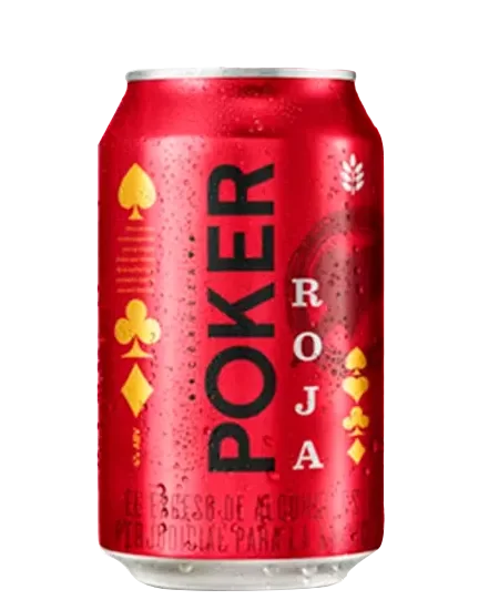 Cerveza Poker Roja 330ml